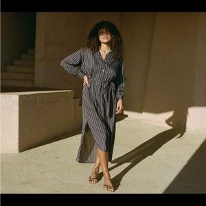 DOEN JUNCO DRESS SORRENTO STRIPE S